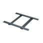 ROLINE 17.03.1106 Supporti a parete per TV Soffitto Argento