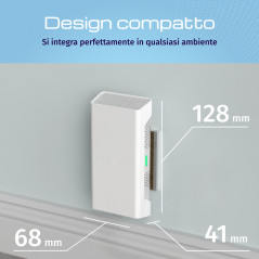 Keenetic Buddy 6 SE (KN-4410) Ripetitore di rete Bianco, Grigio 1000 Mbit s
