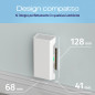 Keenetic Buddy 6 SE (KN-4410) Ripetitore di rete Bianco, Grigio 1000 Mbit/s
