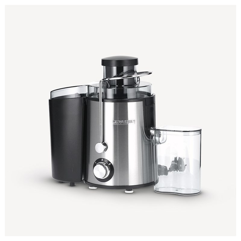 Severin ES 3566 Centrifuga spremiagrumi 400 W Nero, Acciaio inox
