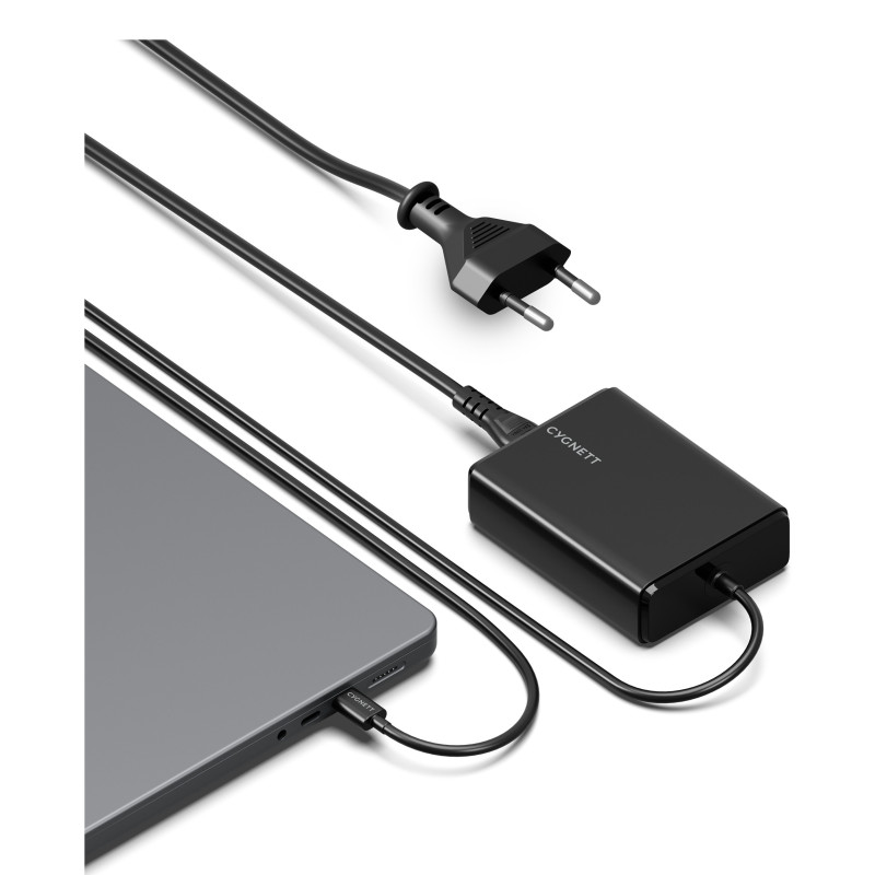 Cygnett PowerMaxx Computer portatile, Smartphone, Tablet Nero AC Ricarica rapida Interno - 0848116052915