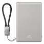 Rivacase VA2616 (5000 mAh) Banca di alimentazione Magsafe wireless 15W + QC/PD20W con passante per cavo
