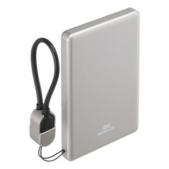Rivacase VA2616 (5000 mAh) Banca di alimentazione Magsafe wireless 15W + QC/PD20W con passante per cavo