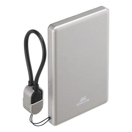 Rivacase VA2616 (5000 mAh) Banca di alimentazione Magsafe wireless 15W + QC/PD20W con passante per cavo