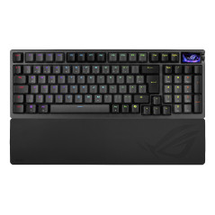 ASUS ROG Azoth 96 HE tastiera Gaming USB + RF Wireless + Bluetooth Nero