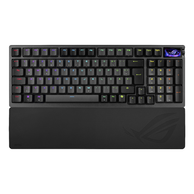 ASUS ROG Azoth 96 HE tastiera Gaming USB + RF Wireless + Bluetooth Nero ASUS ROG Azoth 96 HE tastiera Gaming USB + RF Wireless + Bluetooth Nero
