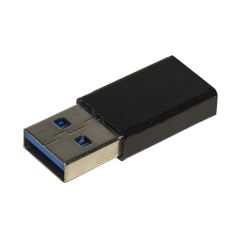 Link Accessori LKADAT114 adattatore per inversione del genere dei cavi USB 3.0 Type A USB 3.0 Type C Nero Link Accessori LKADAT114 adattatore per inversione del genere dei cavi USB 3.0 Type A USB 3.0 Type C Nero