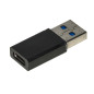 Link Accessori LKADAT114 adattatore per inversione del genere dei cavi USB 3.0 Type A USB 3.0 Type C Nero Link Accessori LKADAT114 adattatore per inversione del genere dei cavi USB 3.0 Type A USB 3.0 Type C Nero