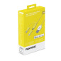 Pantone PT-USB003Y1 cavo USB 1,2 m USB A USB C/Micro USB A/Lightning Giallo