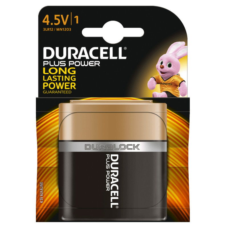 Duracell 4.5V Plus Power Batteria monouso Alcalino Duracell 4.5V Plus Power Batteria monouso Alcalino