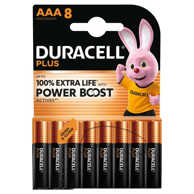 Duracell Plus Batteria monouso Mini Stilo AAA Alcalino Duracell Plus Batteria monouso Mini Stilo AAA Alcalino