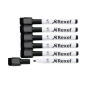 Rexel Pennarelli magnetici cancellabili a secco nero (6) Rexel Pennarelli magnetici cancellabili a secco nero (6)