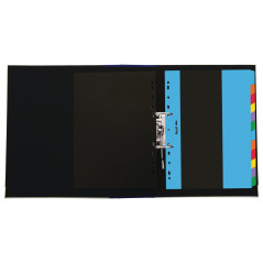 Rexel D26612 intercalare Cartella a soffietto espandibile Nero, Multicolore