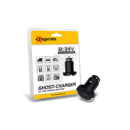 Hamlet Ghost Charger alimentatore da auto per dispositivi usb