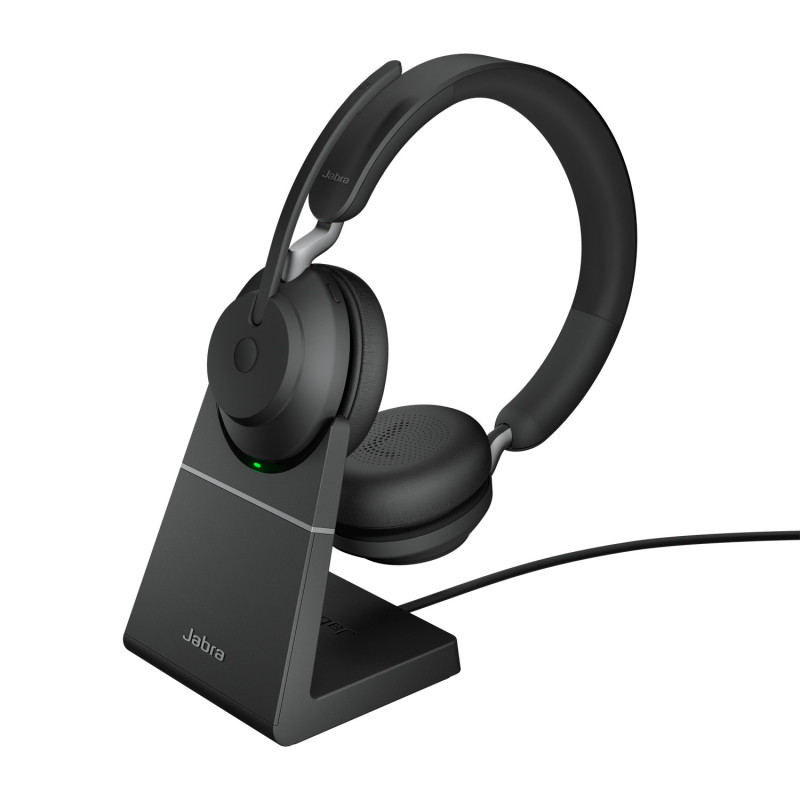 Jabra Evolve2 65 Auricolare Wireless A Padiglione Ufficio USB tipo A Bluetooth Base di ricarica - 26599-989-989