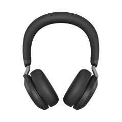 Jabra Evolve2 75 Auricolare Con cavo e senza cavo A Padiglione Musica e Chiamate USB tipo-C Bluetooth Base di ricarica Nero