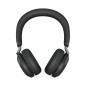 Jabra Evolve2 75 Auricolare Con cavo e senza cavo A Padiglione Musica e Chiamate USB tipo-C Bluetooth Base di ricarica Nero Jabra Evolve2 75 Auricolare Con cavo e senza cavo A Padiglione Musica e Chiamate USB tipo-C Bluetooth Base di ricarica Nero