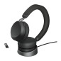 Jabra Evolve2 75 Auricolare Con cavo e senza cavo A Padiglione Ufficio Bluetooth Base di ricarica Nero Jabra Evolve2 75 Auricolare Con cavo e senza cavo A Padiglione Ufficio Bluetooth Base di ricarica Nero