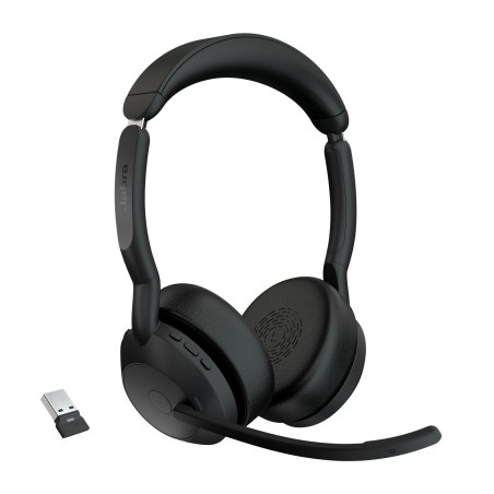 Jabra Evolve2 55 Auricolare Wireless A Padiglione Ufficio USB tipo-C Bluetooth Base di ricarica - 25599-989-999
