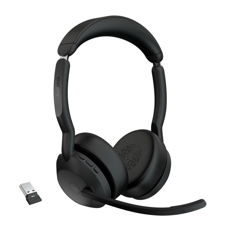 Jabra Evolve2 55 Auricolare Wireless A Padiglione Ufficio USB tipo-C Bluetooth Base di ricarica - 25599-999-999 Jabra Evolve2 55 Auricolare Wireless A Padiglione Ufficio USB tipo-C Bluetooth Base di ricarica - 25599-999-999