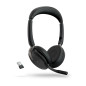Jabra Evolve2 65 Flex Auricolare Wireless A Padiglione Ufficio USB tipo A Bluetooth Base di ricarica