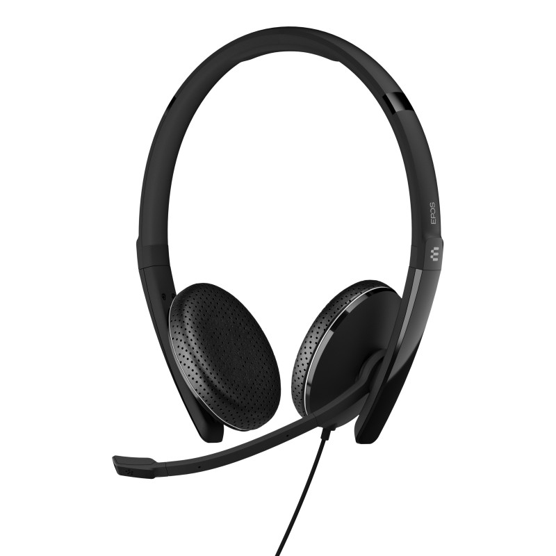 EPOS ADAPT 165T USB-C II Auricolare Cablato A Padiglione Ufficio USB tipo-C Nero