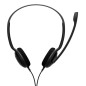 EPOS EDU 12 USB Auricolare Cablato A Padiglione Studio USB tipo A Nero