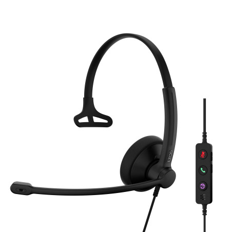 EPOS 1001419 cuffia e auricolare Cablato A Padiglione Ufficio USB Type-C / USB Type-A Nero