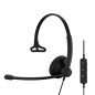 EPOS 1001419 cuffia e auricolare Cablato A Padiglione Ufficio USB Type-C / USB Type-A Nero