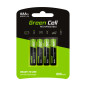 Green Cell GR04 batteria per uso domestico Batteria ricaricabile Mini Stilo AAA Nichel-Metallo Idruro (NiMH) Green Cell GR04 batteria per uso domestico Batteria ricaricabile Mini Stilo AAA Nichel-Metallo Idruro (NiMH)