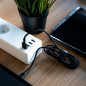 Green Cell KABGC06 cavo USB 1,2 m USB A USB C 0,48 Gbit/s Nero