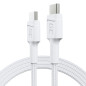 Green Cell KABGC30W cavo USB USB 3.2 Gen 1 (3.1 Gen 1) 1,2 m USB C 0,48 Gbit/s 60 W Bianco