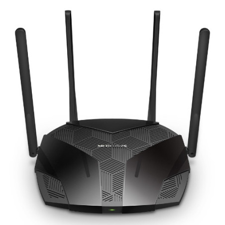 Mercusys MR80X router wireless Gigabit Ethernet Dual-band (2.4 GHz 5 GHz) Nero