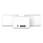 Mercusys Halo H70X (3-pack) Dual-band (2.4 GHz/5 GHz) Wi-Fi 6 (802.11ax) Bianco Interno