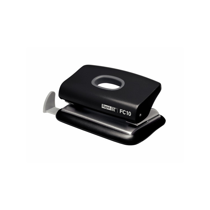 Rapid FC10 perforatore e accessori 10 fogli Nero
