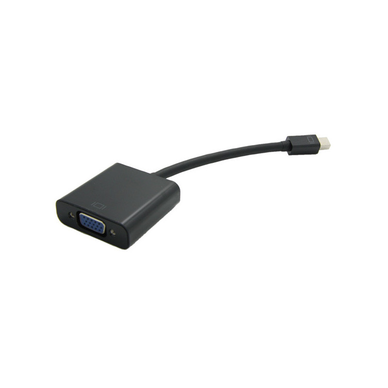 ITB RO12.99.3125 cavo e adattatore video 0,15 m Mini DisplayPort VGA (D-Sub) Nero