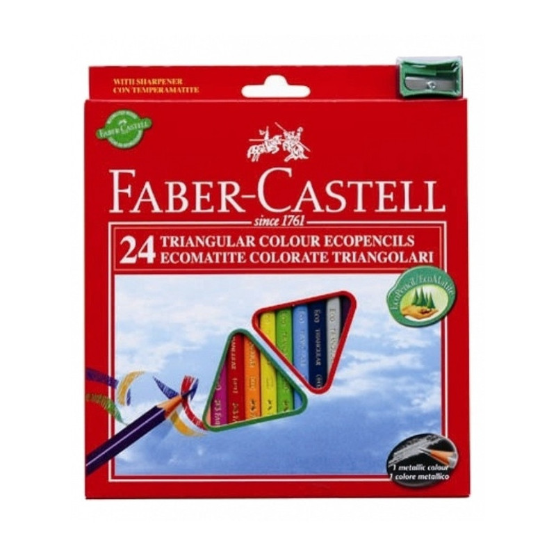 Faber-Castell 120524 pastello colorato 24 pz