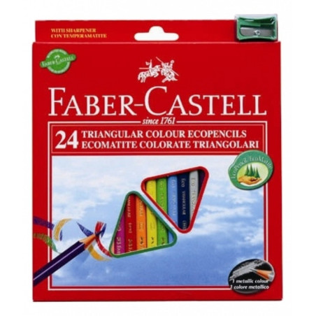 Faber-Castell 120524 pastello colorato 24 pz