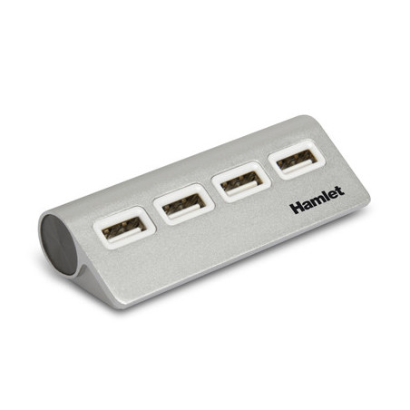 Hamlet 4 port Hub usb 2.0 a 4 porte 480 Mbps