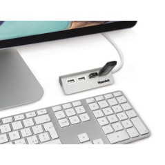 Hamlet 4 port Hub usb 2.0 a 4 porte 480 Mbps