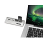 Hamlet 4 port Hub usb 2.0 a 4 porte 480 Mbps