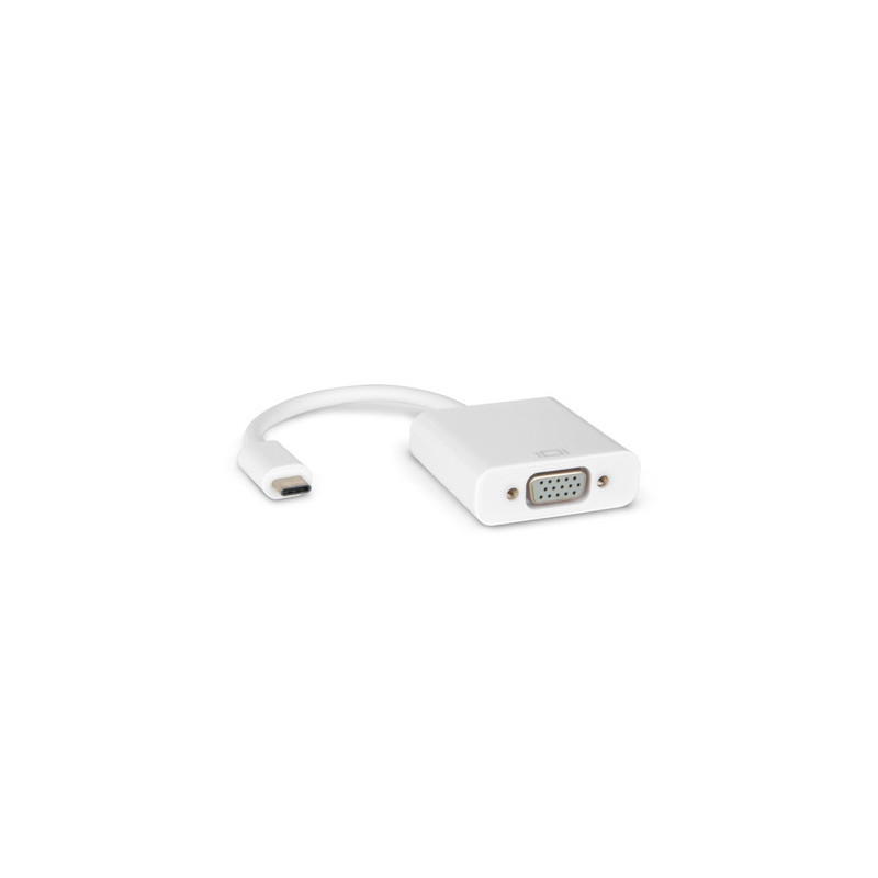 Hamlet HVATC2VGA cavo e adattatore video 0,13 m USB tipo-C VGA (D-Sub) Bianco