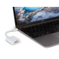 Hamlet HVATC2VGA cavo e adattatore video 0,13 m USB tipo-C VGA (D-Sub) Bianco