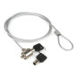 Hamlet XNBLOCK150K cavo di sicurezza Argento 1,5 m