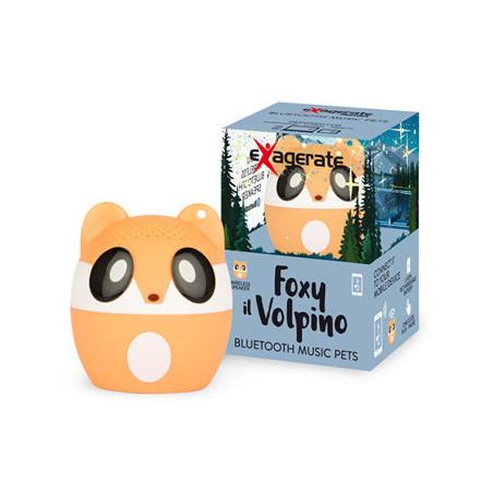 Hamlet XBTPET-FOX altoparlante portatile e per feste Altoparlante portatile mono Nero, Arancione, Bianco 4 W