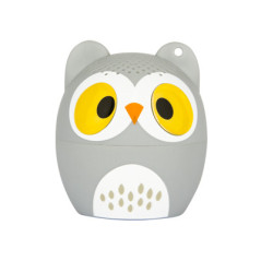 Hamlet XBTPET-OWL altoparlante portatile e per feste Altoparlante portatile mono Grigio, Bianco, Giallo 4 W