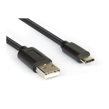 Hamlet XCU2A-UC-MM10 cavo USB USB 2.0 1 m USB A USB C 0,48 Gbit s Nero