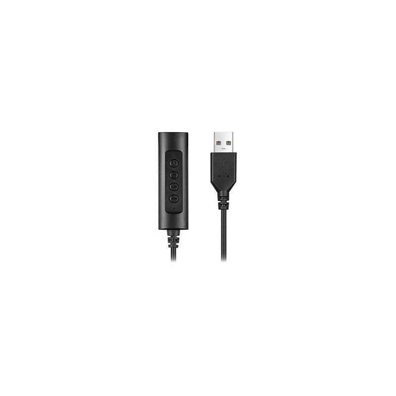 Hamlet HHEADA-UA adattatore per inversione del genere dei cavi USB-A 3.5mm Nero