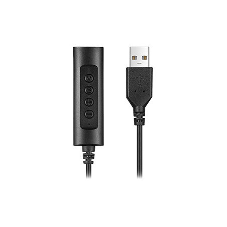 Hamlet HHEADA-UA adattatore per inversione del genere dei cavi USB-A 3.5mm Nero