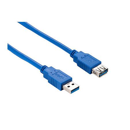 Hamlet XCU3A-MF18 cavo USB USB 3.2 Gen 1 (3.1 Gen 1) 1,8 m USB A 5 Gbit s Blu